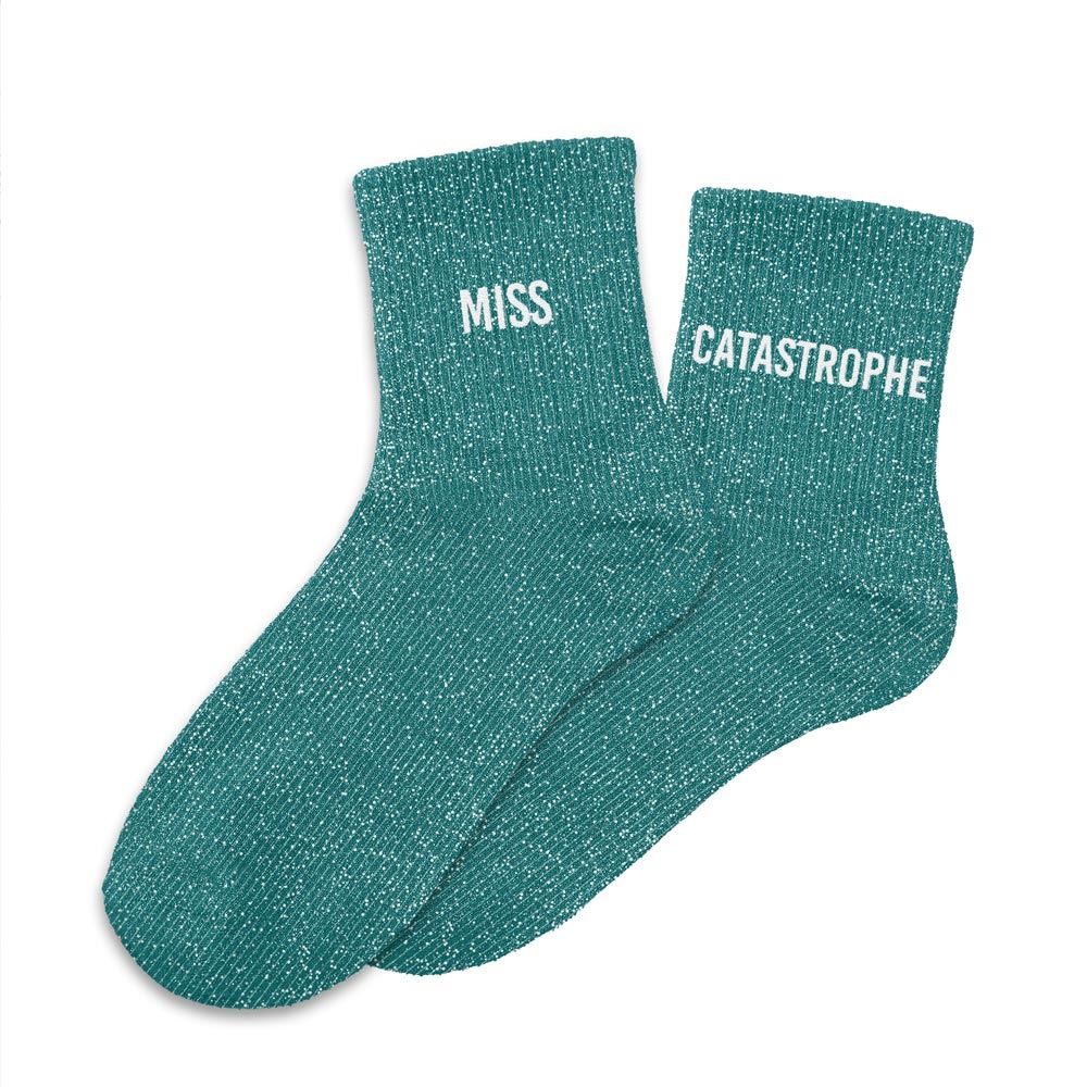 ✨Chaussettes paillettes duo miss catastrophe