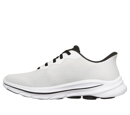 Skechers Slip-ins GO WALK 8 Nadia blanche et noire, autre vue de profil