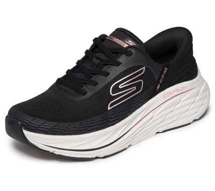 Skechers Slip-ins Max Cushioning Elite 3 Lenara noire, vue du côté gauche