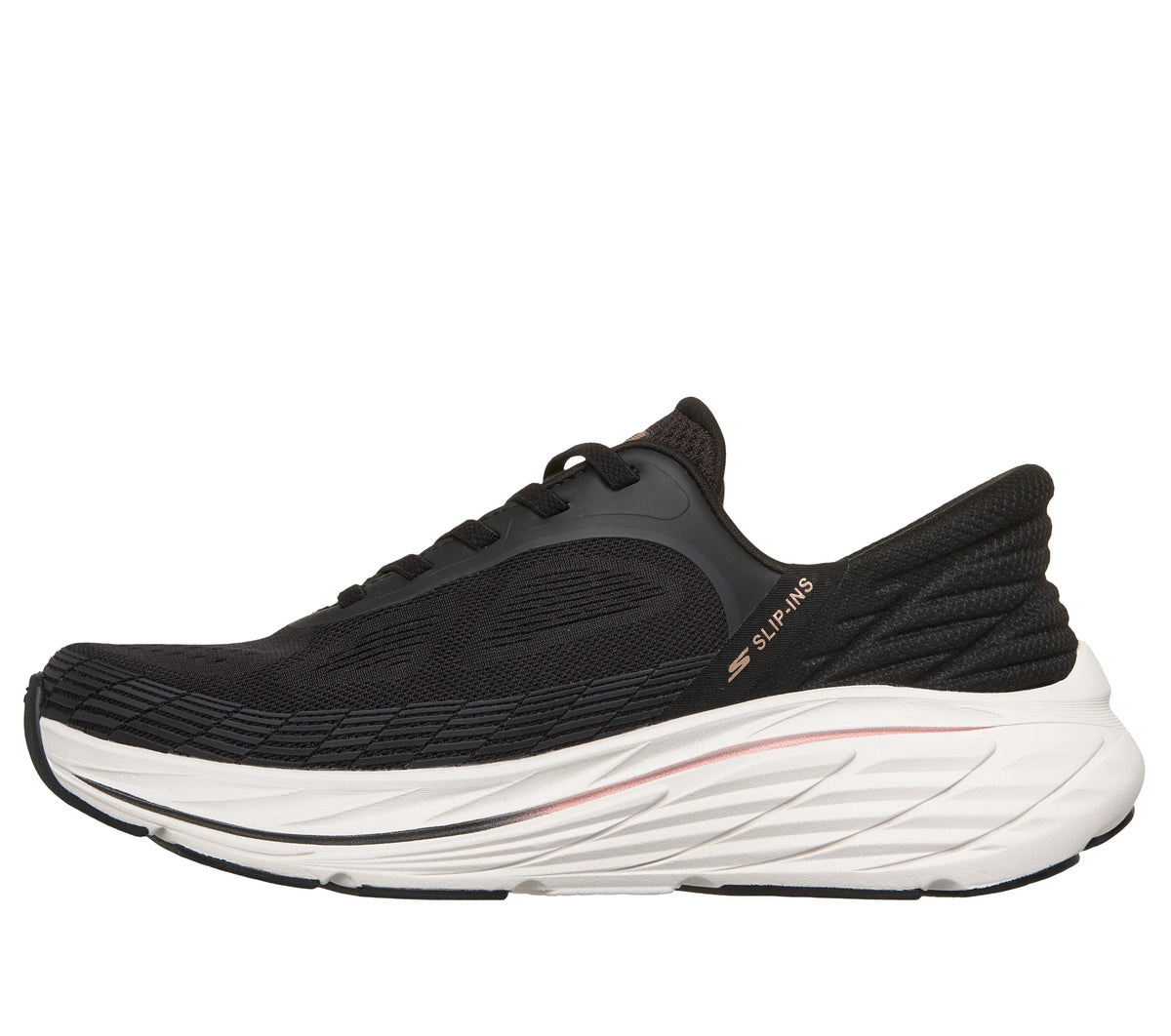 Skechers Slip-ins Max Cushioning Elite 3 Lenara noire, autre vue de profil
