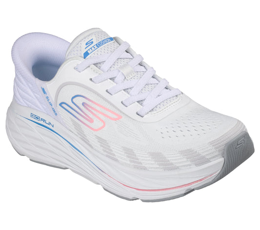 Skechers Slip-ins Max Cushioning Elite 3 Lenara blanche, vue de profil