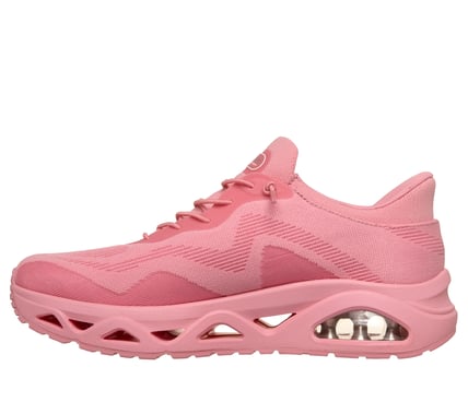 Skechers Slip-ins UNO Glide-Step Air Gliders rose, vue arrière du talon