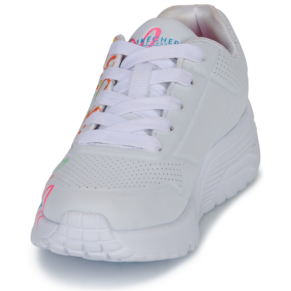 Skechers JGoldcrown UNO Lite Spread the Love, motif cœur détail