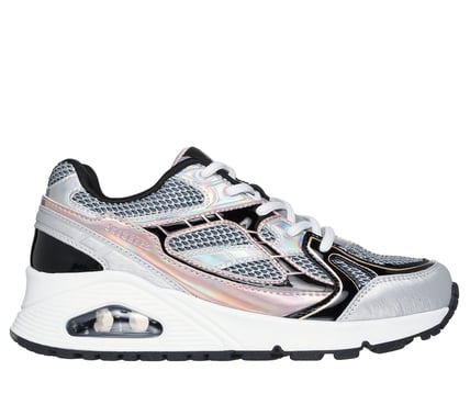Skechers UNO Gen1 Platinum Flash, vue de face en situation