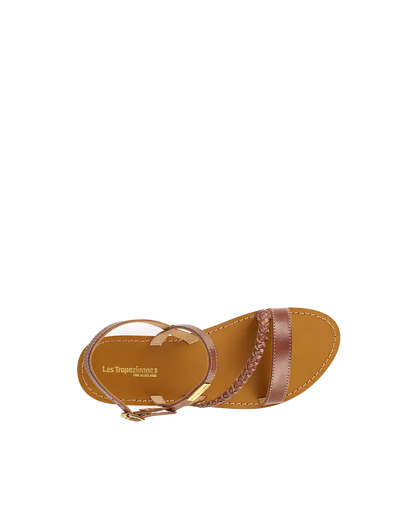 Sandales Les Tropeziennes BATRESSE TAN