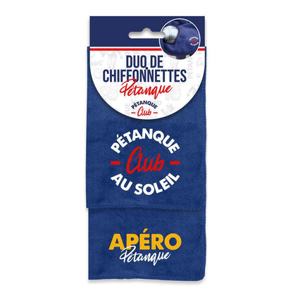 Duo chiffonnettes pétanque club