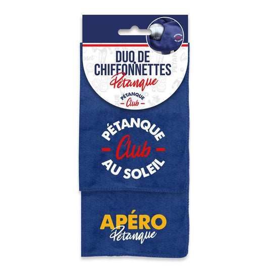 Duo chiffonnettes pétanque club