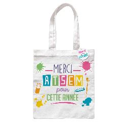 Sac tote bag "merci atsem"