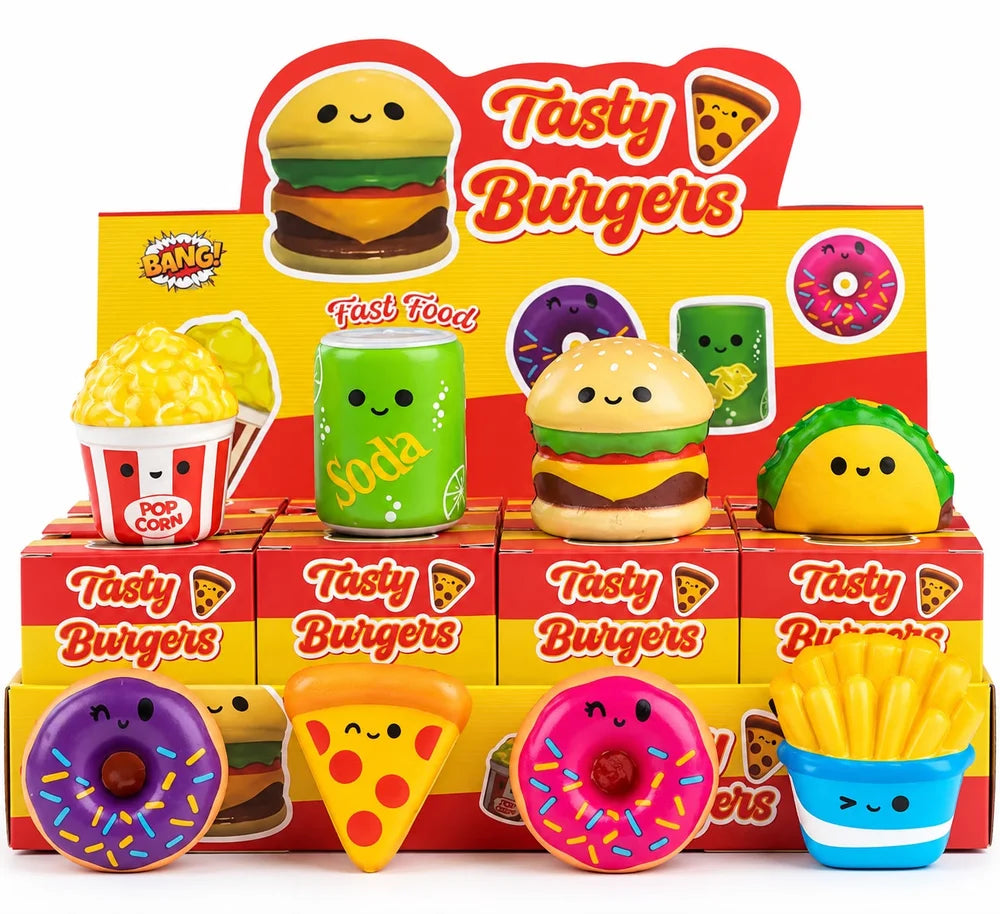 Squishy Surprise Fast Food - Tasty Burger Modèle aléatoire