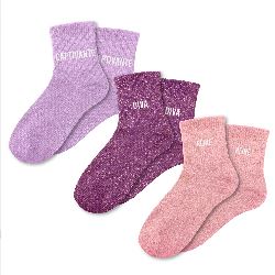 Trio chaussettes à paillettes DIVA