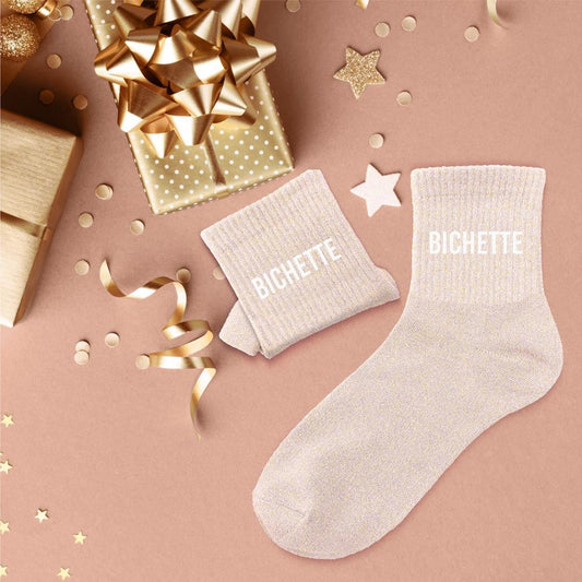 Chaussettes paillettes bichette