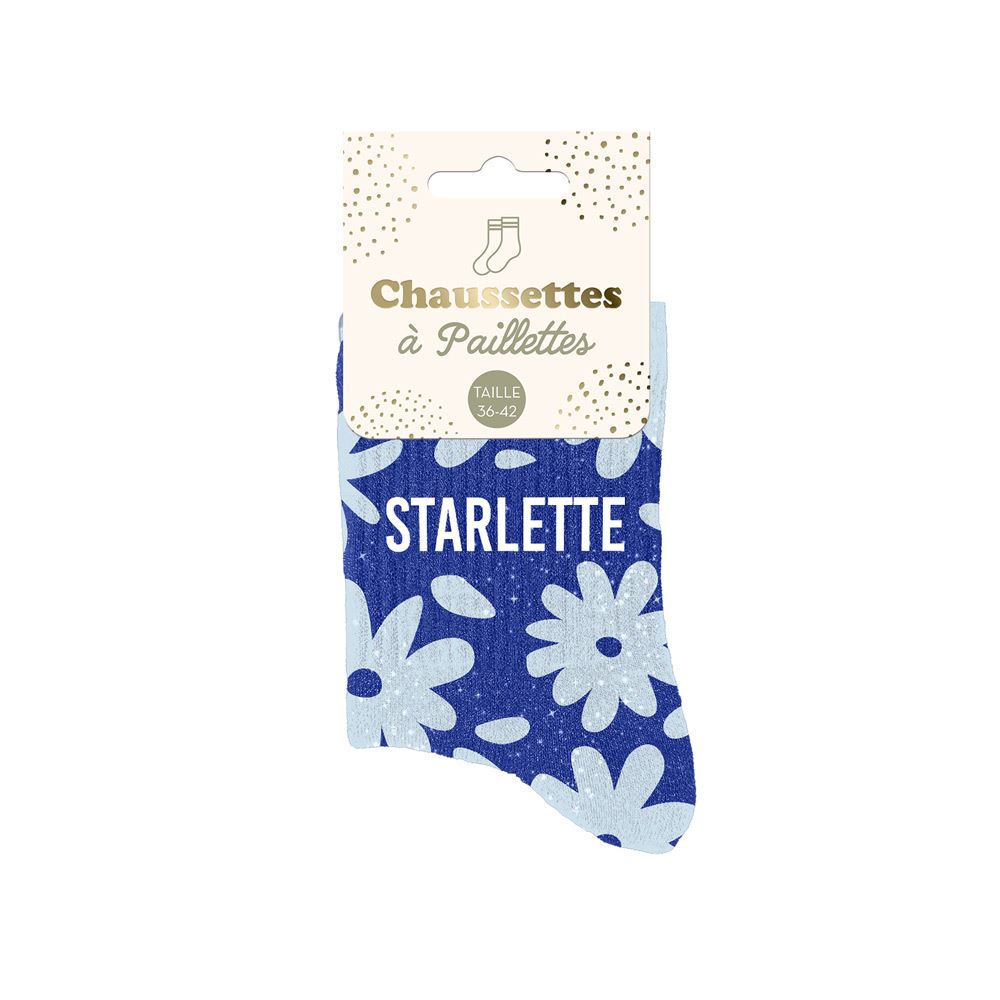 Chaussettes à paillettes starlette