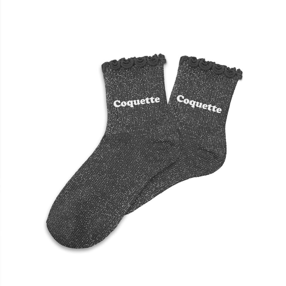 Chaussettes paillettes enfant coquette 6-10ans fille