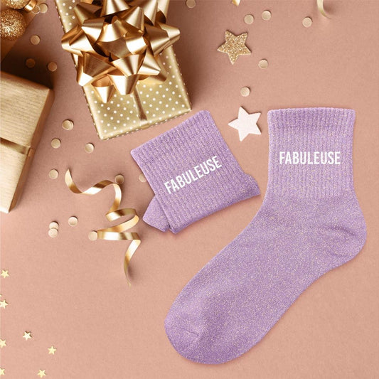 Chaussettes à paillettes fabuleuse