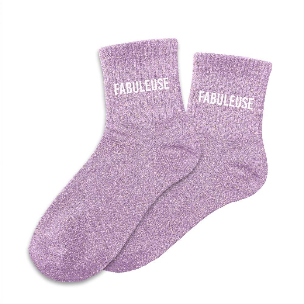 Chaussettes à paillettes fabuleuse