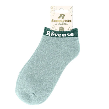 Socquettes à paillettes Rêveuse