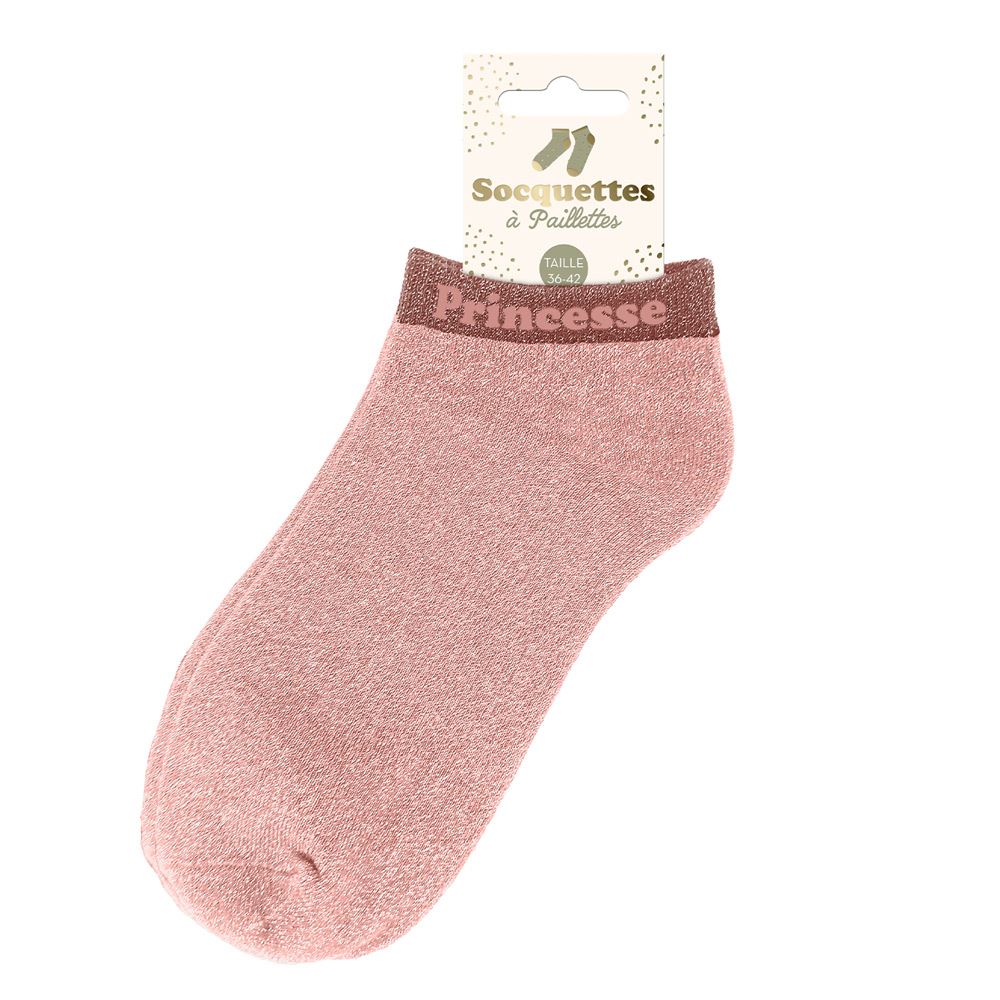 Socquettes paillettes princesse