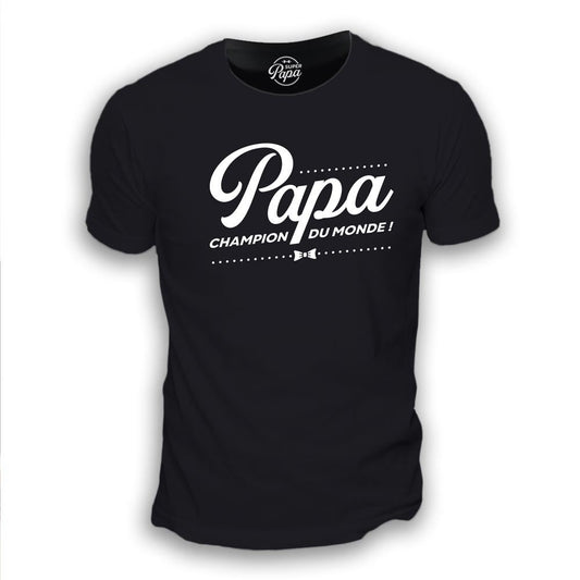 T-shirt "papa champion"