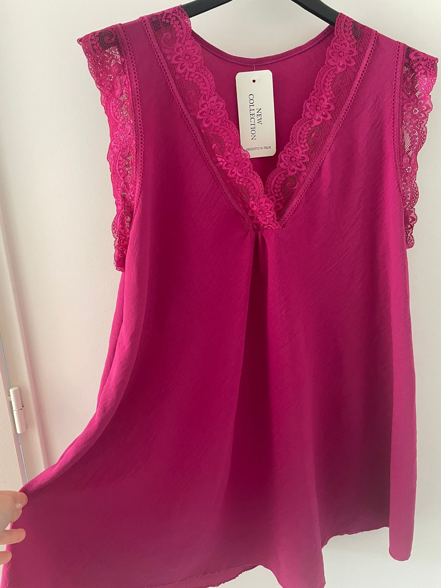 Top bretelles dentelles 44/50