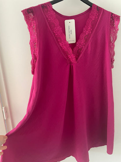 Top bretelles dentelles 44/50